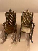 Vintage Miniatuur Schommelstoelen Set, Ophalen of Verzenden