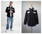 Calvin Klein - Western shirt blouse overhemd zwart / maat S, Kleding | Heren, Halswijdte 38 (S) of kleiner, Zo goed als nieuw