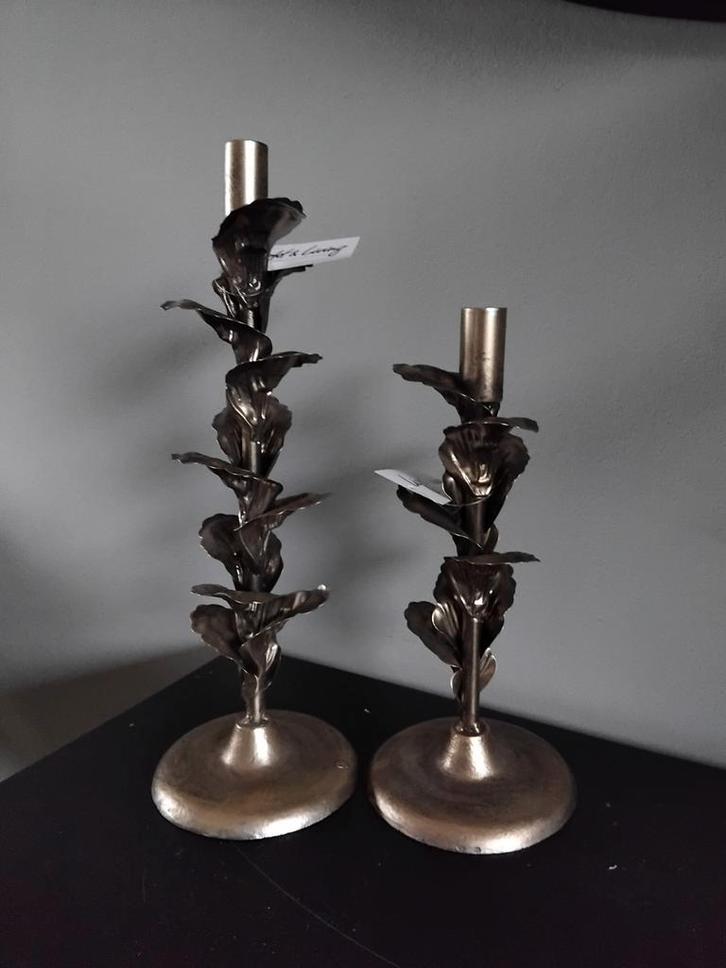 2-delige Kandelaars set Parana Light&Living - Nieuw, Huis en Inrichting, Woonaccessoires | Kandelaars en Kaarsen, Nieuw, Kandelaar