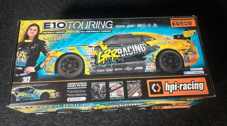 Hpi E10 touring driftcar., Hobby en Vrije tijd, Modelbouw | Radiografisch | Auto's, Zo goed als nieuw, Auto onroad, Overige schalen