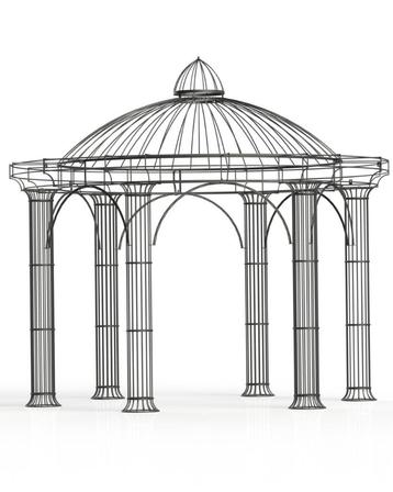 Prieel metaal, Paviljoen, Tuinhuis, Pergola 