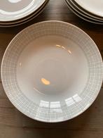 Acht diepe borden Arzberg form 2025 Filigran grau, Ophalen of Verzenden, Zo goed als nieuw, Bord(en), Overige stijlen