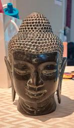 Bronzen Boeddha Hoofd, Ophalen of Verzenden, Gebruikt