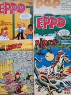vintage oud 2 Eppo 2 Sjors en 1 Pep goedkoop, Meerdere comics, Gelezen, Ophalen of Verzenden