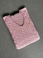 Ralph lauren kabeltrui, Verzenden, Zo goed als nieuw, Maat 38/40 (M), Roze