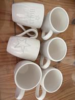 Riviera Maison 6 Kopjes kerst. Zo goed als nieuw, Ophalen, Zo goed als nieuw, Overige stijlen, Kop(pen) en/of Schotel(s)