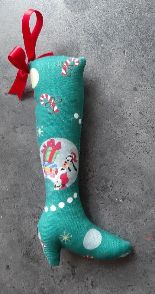 nieuw- Goofy kerstman kersthanger/ kerstlaars, Huis en Inrichting, Woonaccessoires | Overige, Nieuw, Ophalen of Verzenden