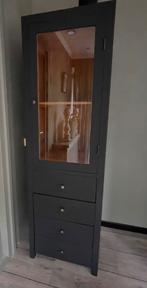 Teakhouten vitrinekastje, Ophalen, Gebruikt, Teakhout, 50 tot 100 cm