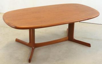 Dyrlund massief teak salontafel vintage Deens  beschikbaar voor biedingen