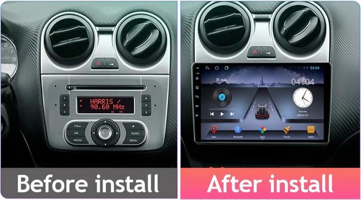 Alfa Romeo Mito Apple Carplay Android + Achtercamera, Auto diversen, Autoradio's, Zo goed als nieuw, Ophalen