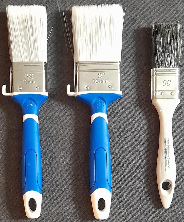 Setje verfkwasten, Doe-het-zelf en Verbouw, Schildersmaterialen, Nieuw, Kwast, Ophalen of Verzenden