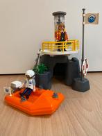 Playmobil vuurtoren en reddingsboot 5626, Kinderen en Baby's, Speelgoed | Playmobil, Ophalen, Zo goed als nieuw, Complete set