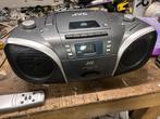 Jvc draagbare radio cd casetterecorder met afstandsbediening, Audio, Tv en Foto, Ophalen of Verzenden, Gebruikt, Radio, Met cd-speler