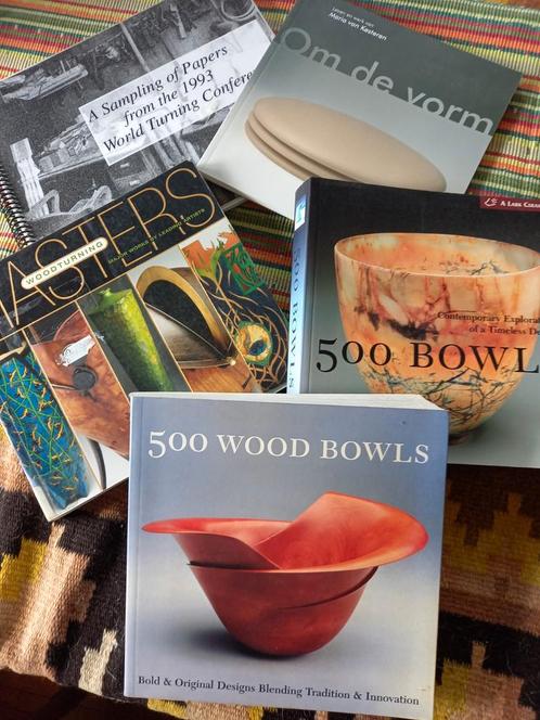 boeken over houtdraaien als kunst vorm, Boeken, Kunst en Cultuur | Beeldend, Zo goed als nieuw, Overige onderwerpen, Ophalen of Verzenden