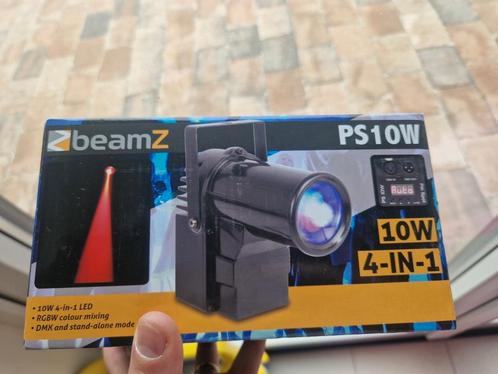 BeamZ PS10W spot podiumlicht 6x, Muziek en Instrumenten, Licht en Laser, Zo goed als nieuw, Licht, Kleur, Ophalen