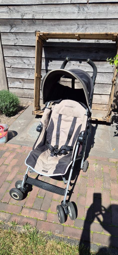 Maclaren buggy quest met accessoires, Kinderen en Baby's, Buggy's, Gebruikt, Maclaren, Regenhoes, Verstelbare rugleuning, Zonnekap