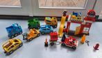 Duplo brandweerkazerne en vrachtwagens, Ophalen of Verzenden, Zo goed als nieuw, Duplo