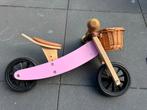 Bandits and angels loopfiets hout roze driewieler, Ophalen of Verzenden, Gebruikt, Loopfiets