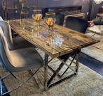 Eric kuster style eettafel, Huis en Inrichting, Ophalen, 50 tot 100 cm, Zo goed als nieuw, 150 tot 200 cm