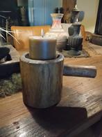 Houten vijzel, Huis en Inrichting, Ophalen of Verzenden, Zo goed als nieuw, Hout, Minder dan 25 cm