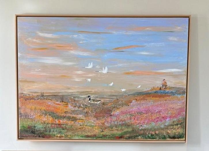 Witness of Silence - Anniek Cornelissen, Antiek en Kunst, Kunst | Schilderijen | Abstract, Ophalen