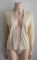 NIEUW lichtgeel vest met glittering KING LOUIE maat M, Kleding | Dames, Maat 38/40 (M), Beige, Nieuw, Ophalen of Verzenden