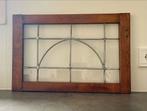 Antiek Glas in Lood Raampje, Ophalen, Gebruikt, Overige typen, Minder dan 80 cm