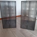 2 Retro lp bakken/vinyl platenbox/lp opbergsysteem Vintage, Ophalen, Huis en Inrichting