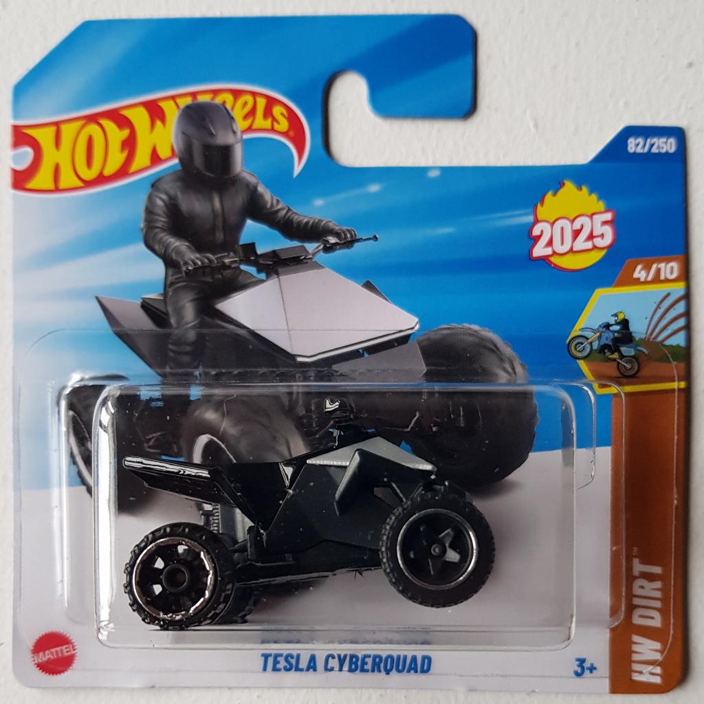2025 Hot Wheels Tesla Cyberquad, Ophalen of Verzenden, Nieuw