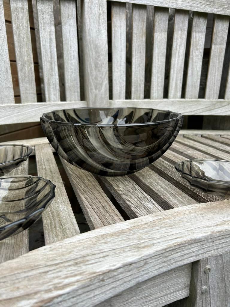 Andries Copier schaal met 3 schaaltjes, Ophalen of Verzenden