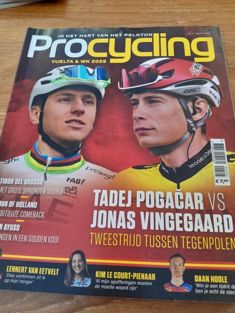Procycling Magazine - Tadej Pogacar, Ophalen of Verzenden, Zo goed als nieuw, Lopen en Fietsen