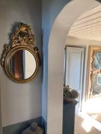 Antieke franse bruidsspiegel, Antiek en Kunst, Ophalen, Rechthoekig, Minder dan 50 cm