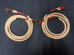 2 x 2.50 meter Taga Harmony Platinum-18 AWG Biwire Kabels., Audio, Tv en Foto, Audiokabels en Televisiekabels, Ophalen of Verzenden