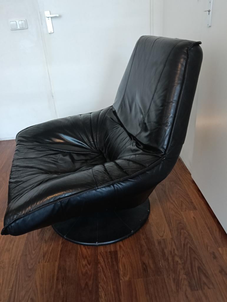 Relaxfauteuil, Ophalen, Gebruikt, Minder dan 75 cm, Leer