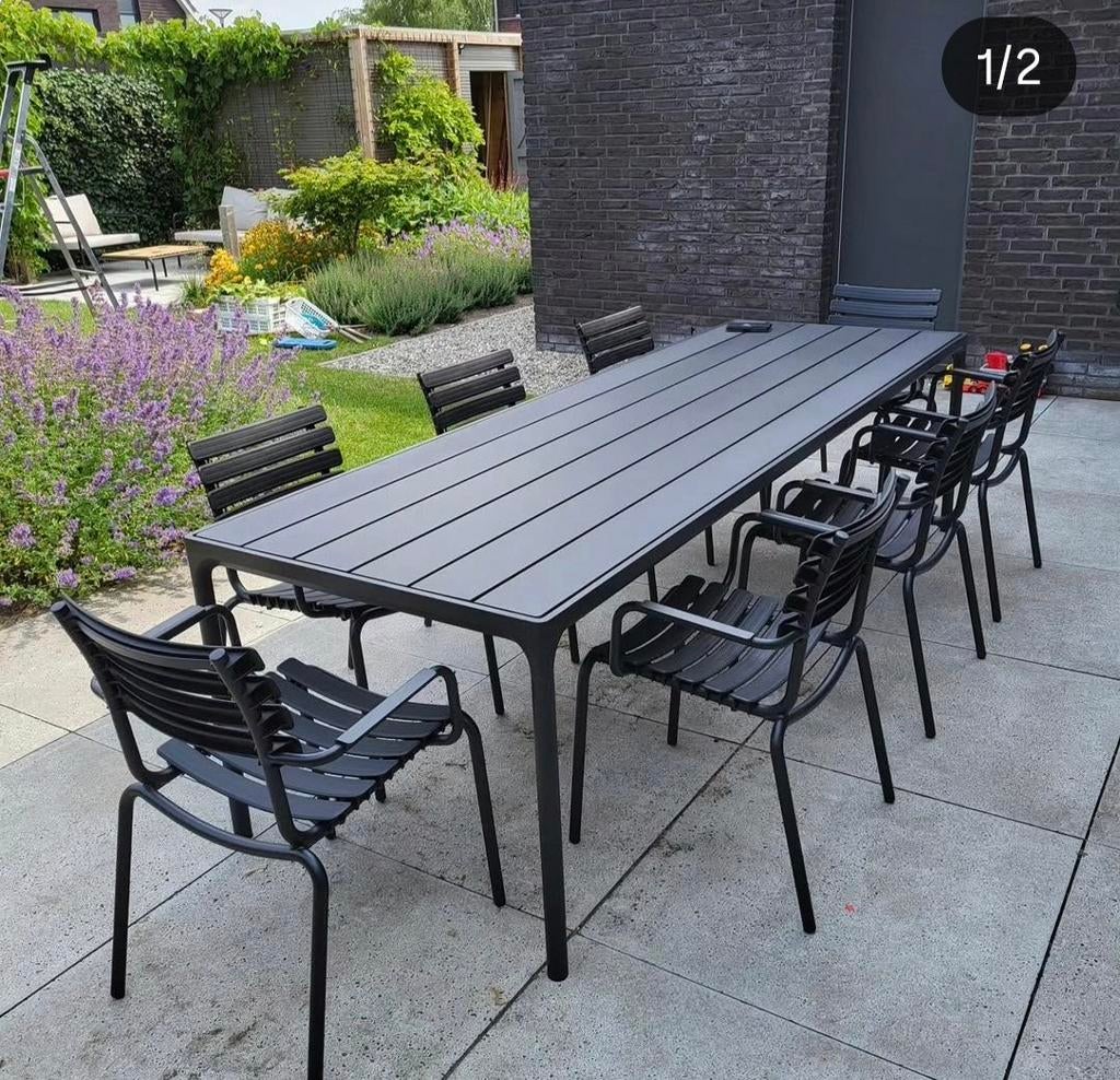 Nieuwe houe tuintafels uit voorraad scherpe Afhaalprijs, Ophalen, Nieuw, Rechthoekig, Aluminium