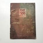 Fiat, der neue 500, Typ 110, Betriebsanleitung, Verzenden