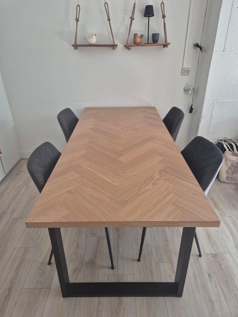 Eettafel Jysk, Ophalen, Gebruikt, 50 tot 100 cm, 150 tot 200 cm