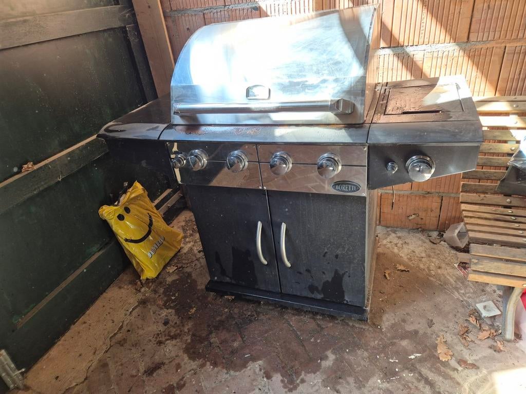 Boretti gas bbq, Ophalen, Gebruikt, Gas, Boretti