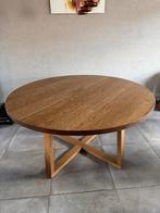 IKEA Morbylanga ronde eettafel - Zo goed als nieuw, Ophalen, 100 tot 150 cm, Zo goed als nieuw, Vier personen