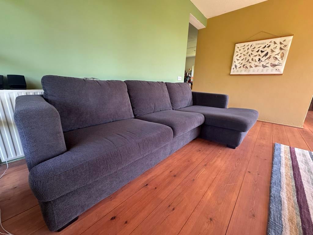 Comfortabele hoekbank - gratis af te halen (met taart!), Huis en Inrichting, Banken | Bankstellen, Ophalen, 250 tot 300 cm, Gebruikt