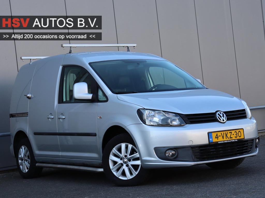 Volkswagen Caddy 1.6 TDI navi LM automaat, Auto's, Euro 5, Gebruikt, 4 cilinders, Volkswagen
