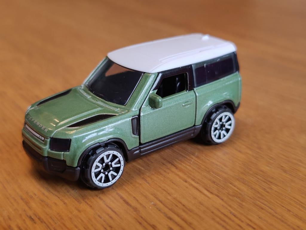 Majorette Land Rover GROEN, Ophalen of Verzenden, Zo goed als nieuw, Auto