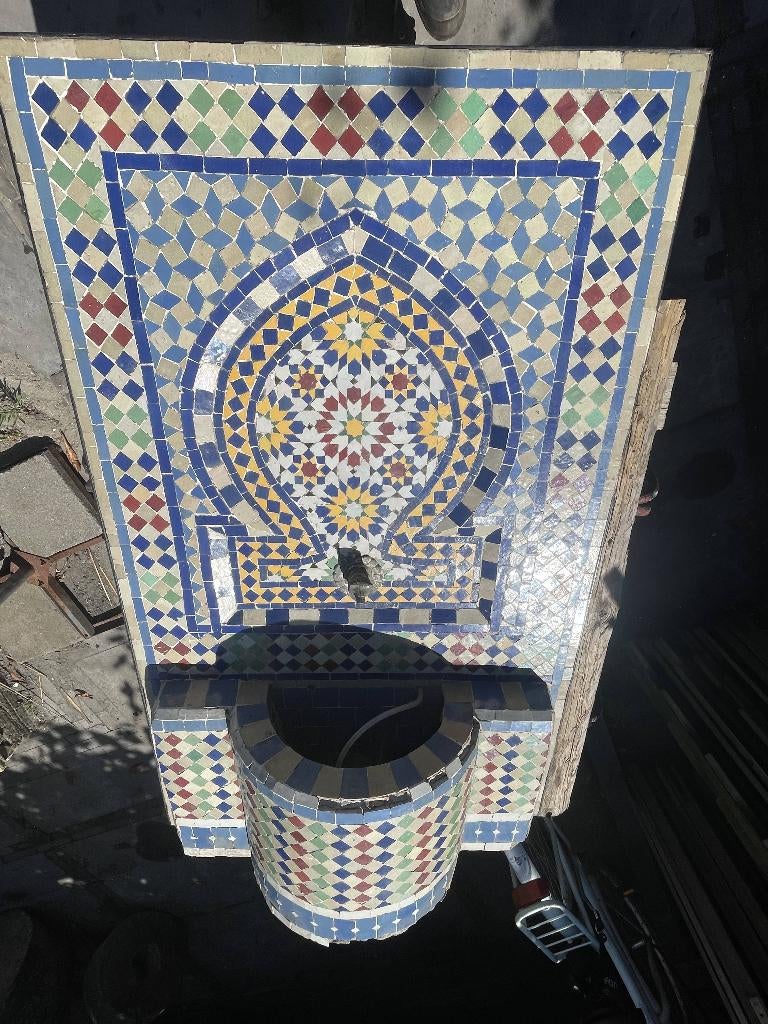 Marokkaanse / Mediterraanse fontijn, Ophalen