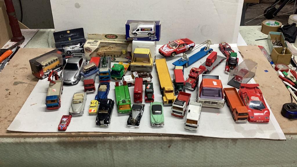 Blikken autootjes, Antiek en Kunst, Antiek | Speelgoed, Ophalen of Verzenden