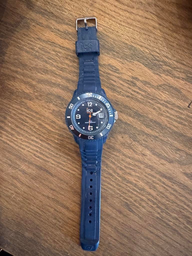 Ice watch donkerblauw, Ophalen, Zo goed als nieuw, Overige merken