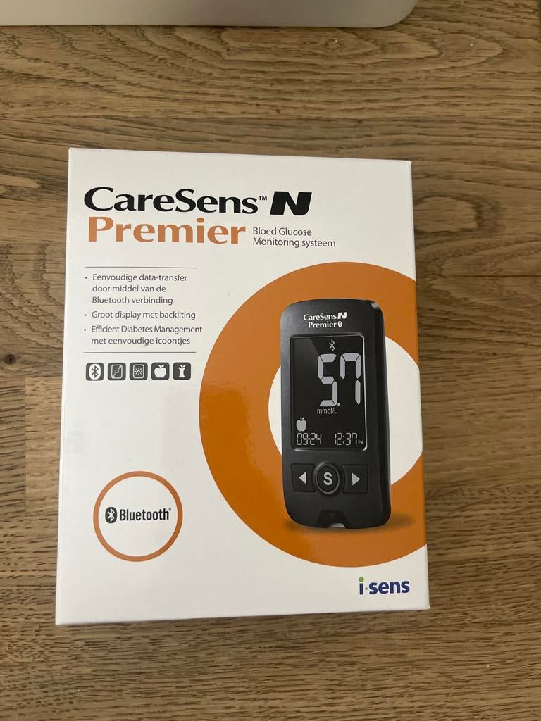 CareSens N Premier Bloedglucose Monitoringsysteem, Ophalen of Verzenden, Zo goed als nieuw, Overige typen