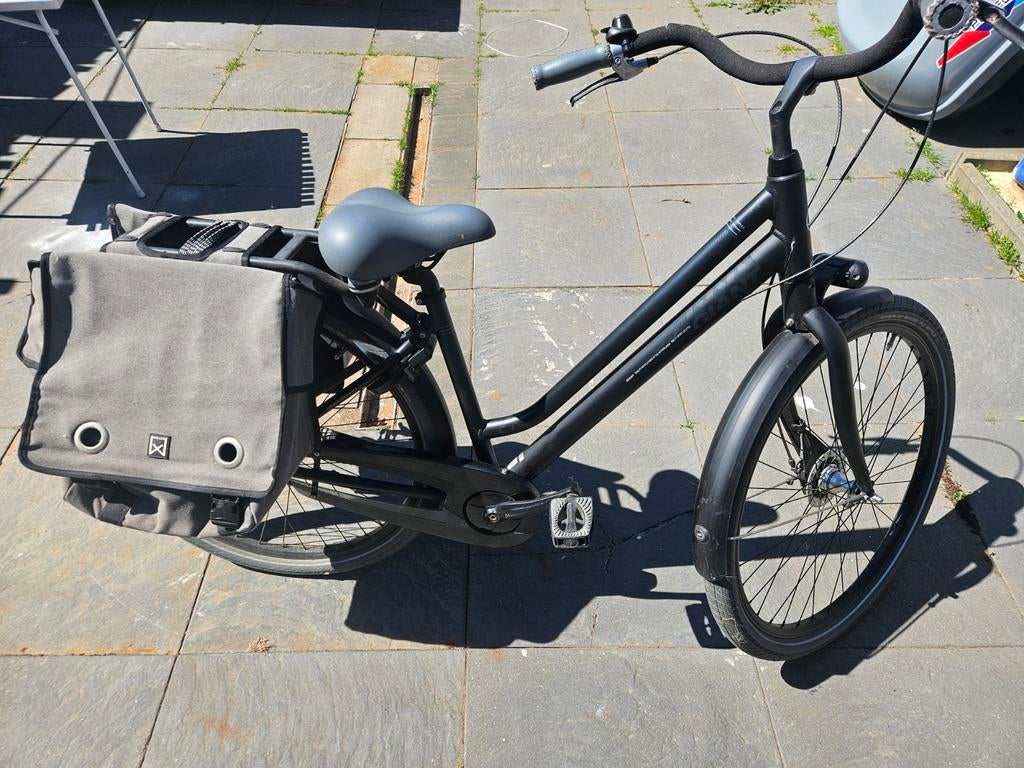Giant damesfiets 28 inch - Nette staat met versnellingen, Velgrem, Versnellingen, 53 tot 56 cm, Gebruikt