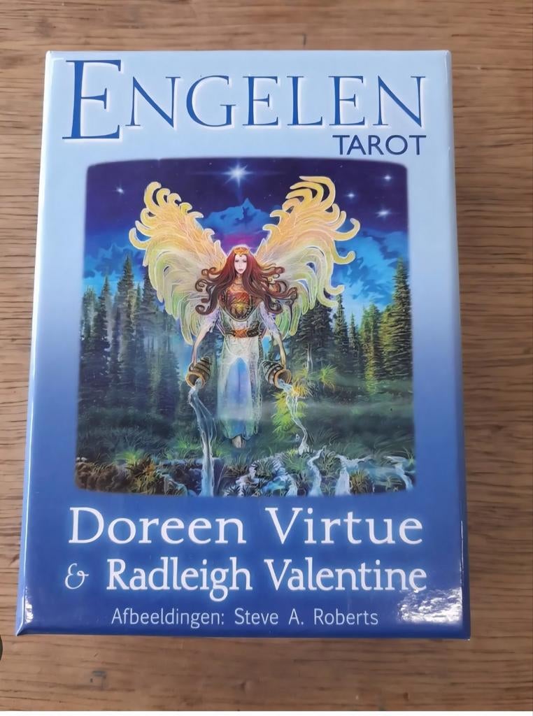 Engelen tarot kaarten Doreen Virtue, Boeken, Esoterie en Spiritualiteit, Zo goed als nieuw, Overige typen, Tarot of Kaarten leggen