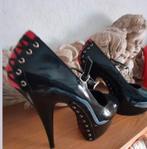 Pleaser high heels hoge hakken. Mt.40, Zwart, Pleaser, Ophalen of Verzenden, Zo goed als nieuw