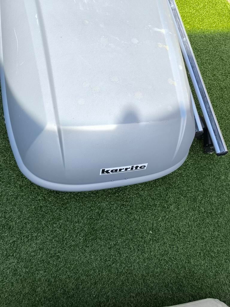 Karrite dakkoffer + dakdragers Mercedes B & Thule Mercedes A, Auto diversen, Dakkoffers, Ophalen of Verzenden, Gebruikt